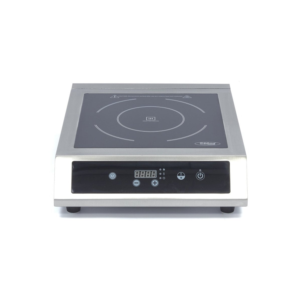Maxima Induction Hob - Ø28cm - 3500W - RVSVoordeel