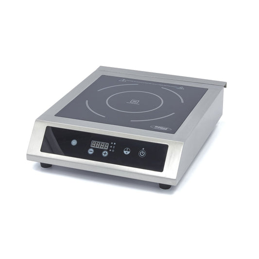 Maxima Induction Hob - Ø28cm - 3500W - RVSVoordeel
