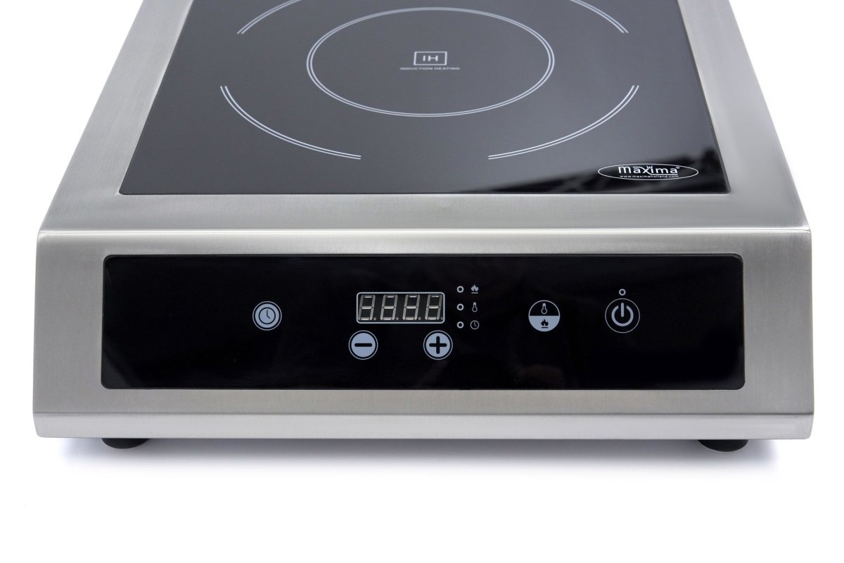 Maxima Induction Hob - Ø28cm - 3500W - RVSVoordeel