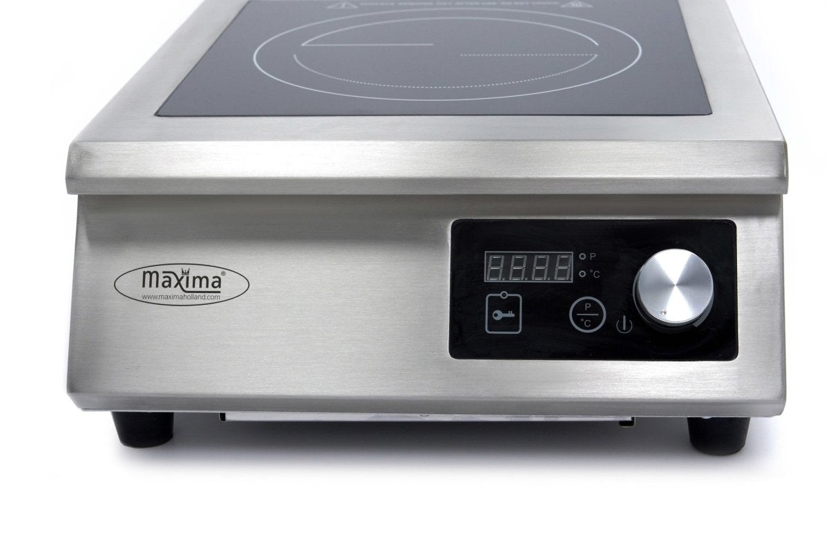 Maxima Induction Hob - Ø32cm - 5000W - 400V - RVSVoordeel