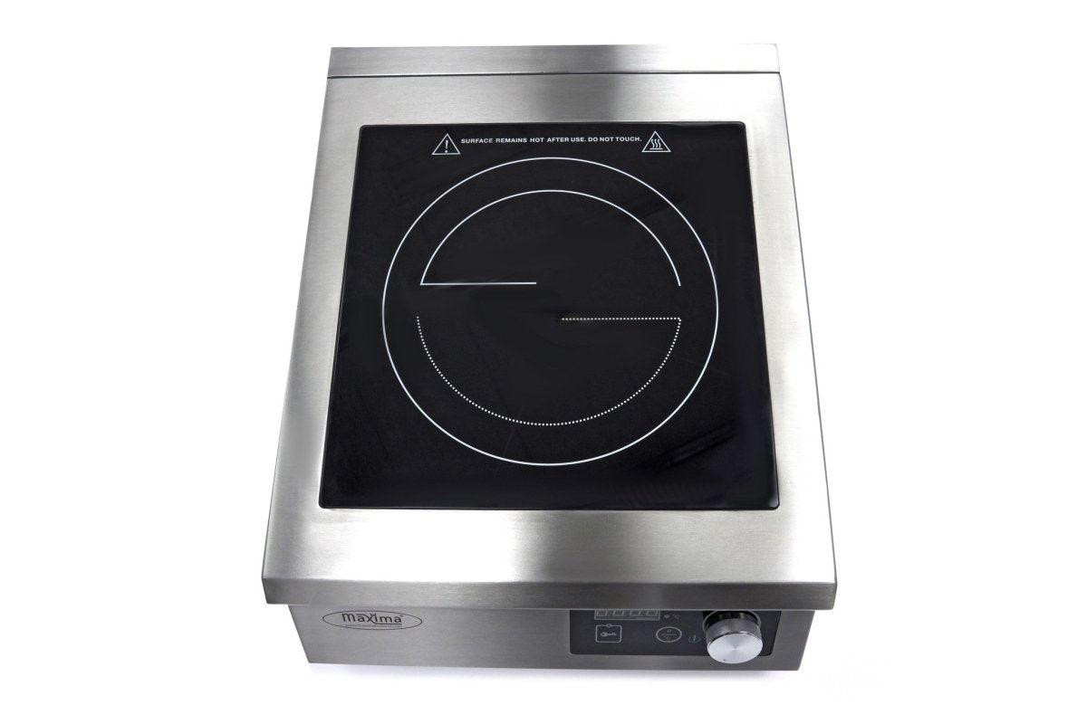 Maxima Induction Hob - Ø32cm - 5000W - 400V - RVSVoordeel