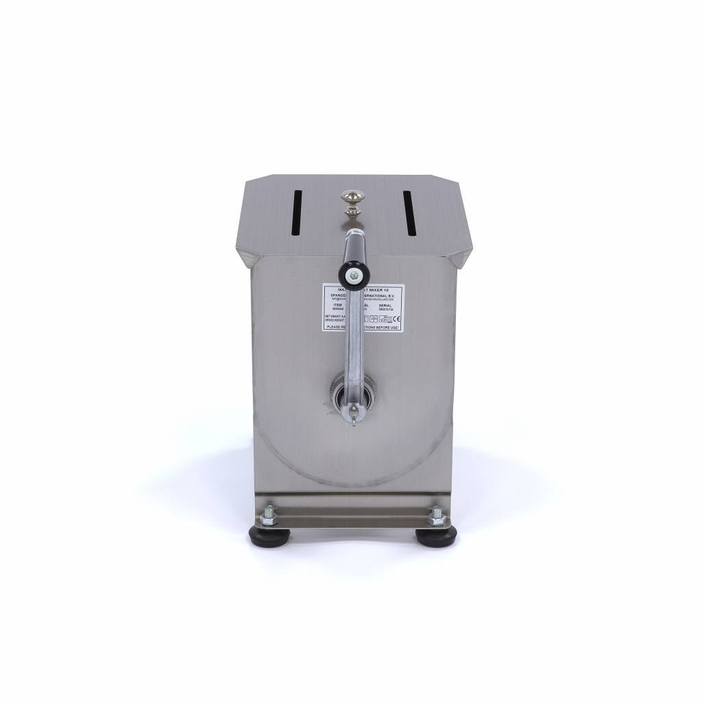Maxima Meat Mixer 10L - 7,5kg Meat - Single Axle - RVSVoordeel