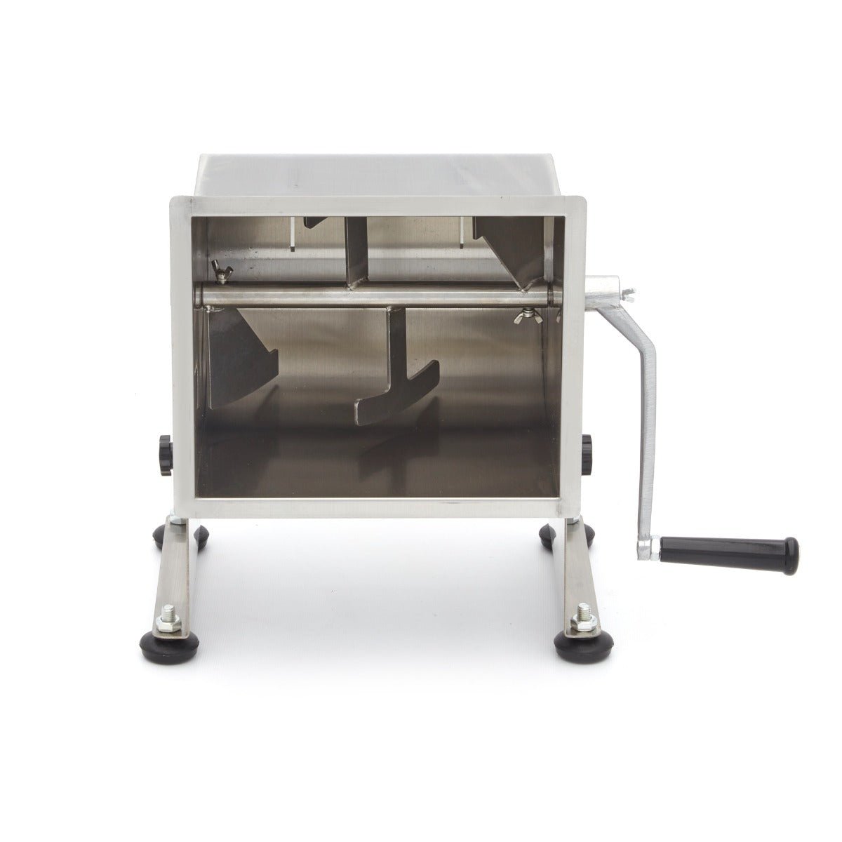 Maxima Meat Mixer 10L - 7,5kg Meat - Tilting Bowl - Single Axle - RVSVoordeel