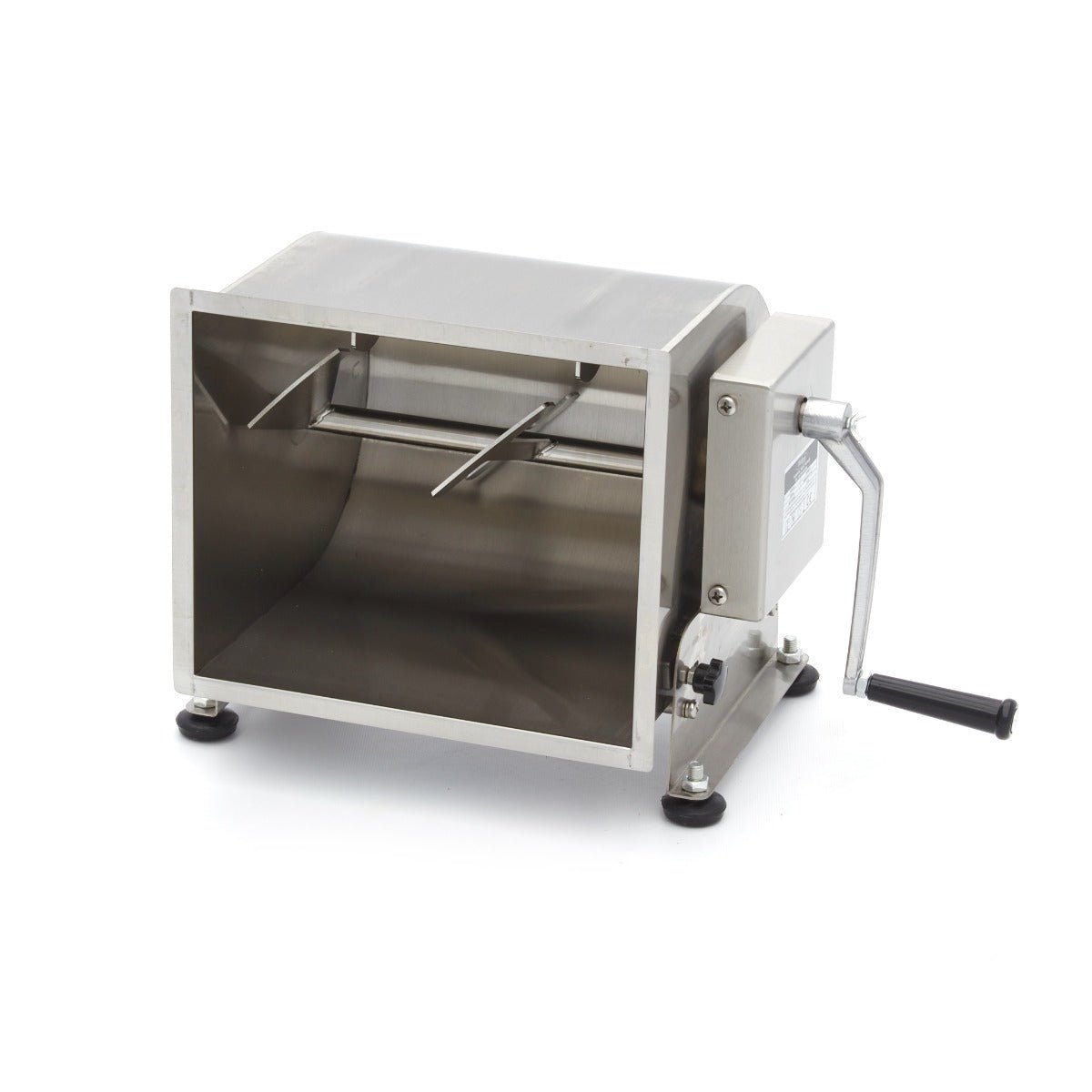 Maxima Meat Mixer 20L - 16kg Meat - Tilting Bowl - Single Axle - RVSVoordeel
