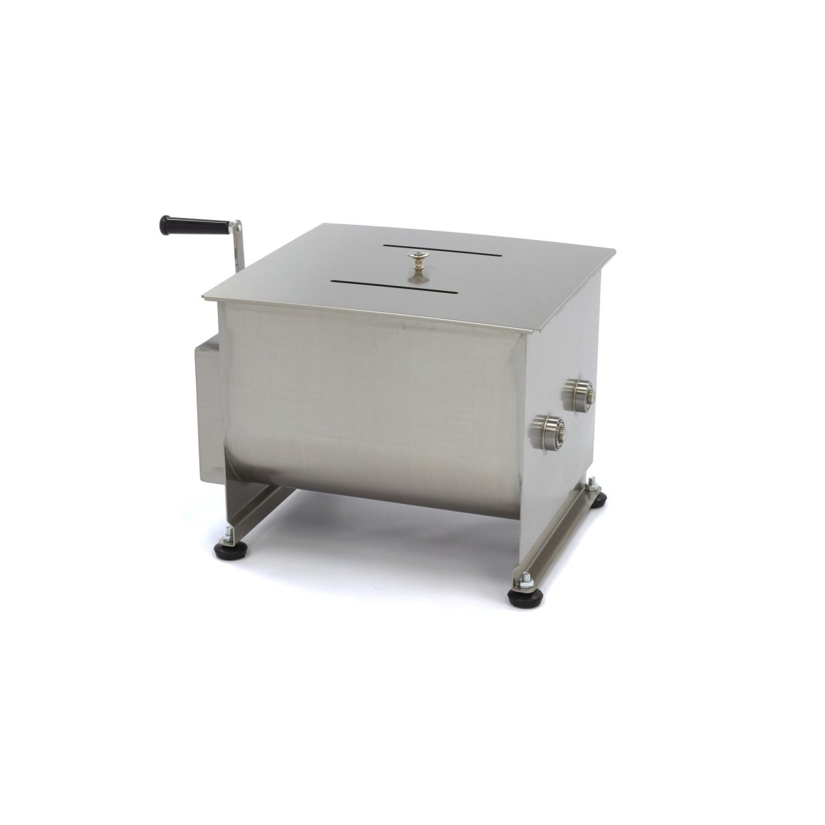Maxima Meat Mixer 30L - 25kg Meat - Double Axle - RVSVoordeel