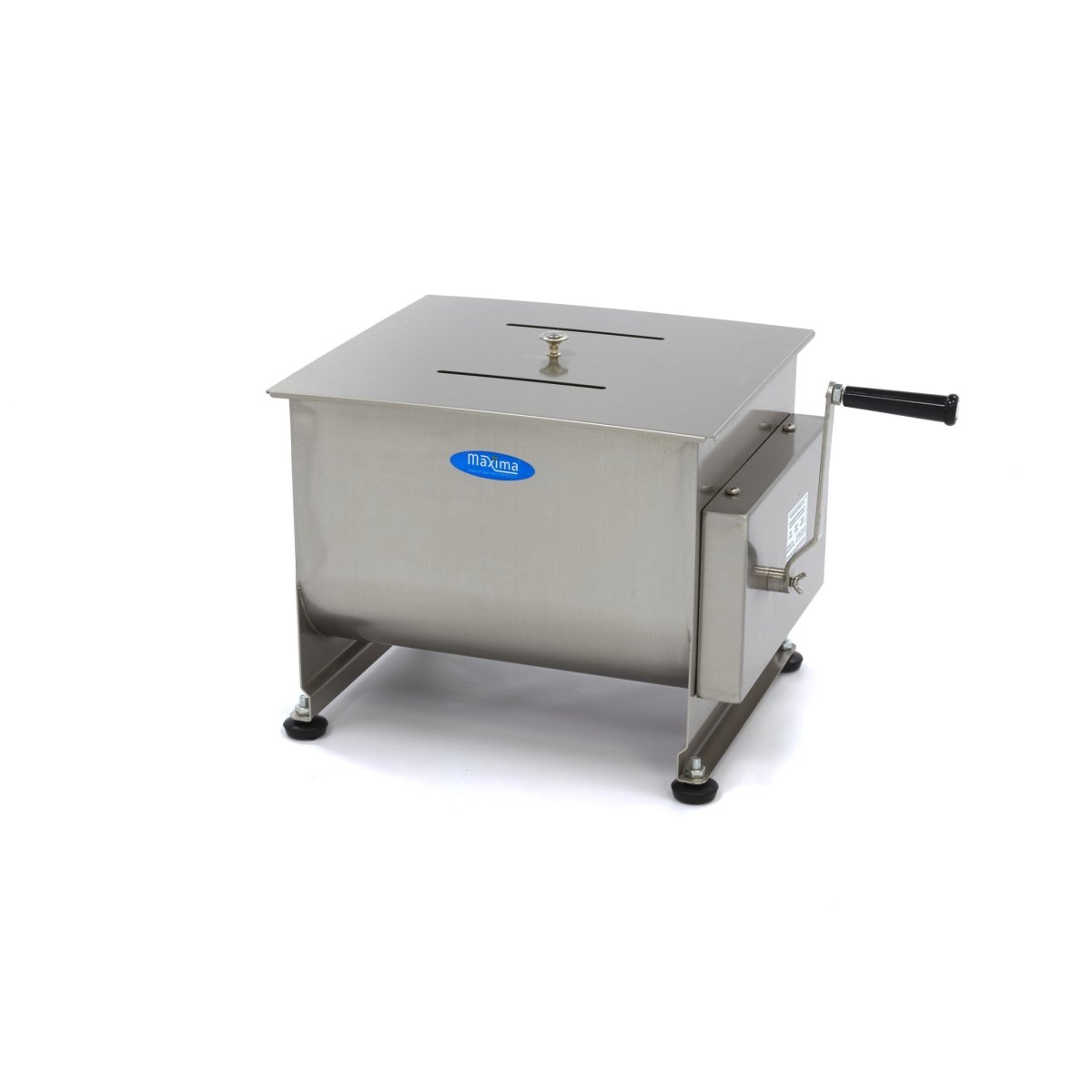 Maxima Meat Mixer 30L - 25kg Meat - Double Axle - RVSVoordeel