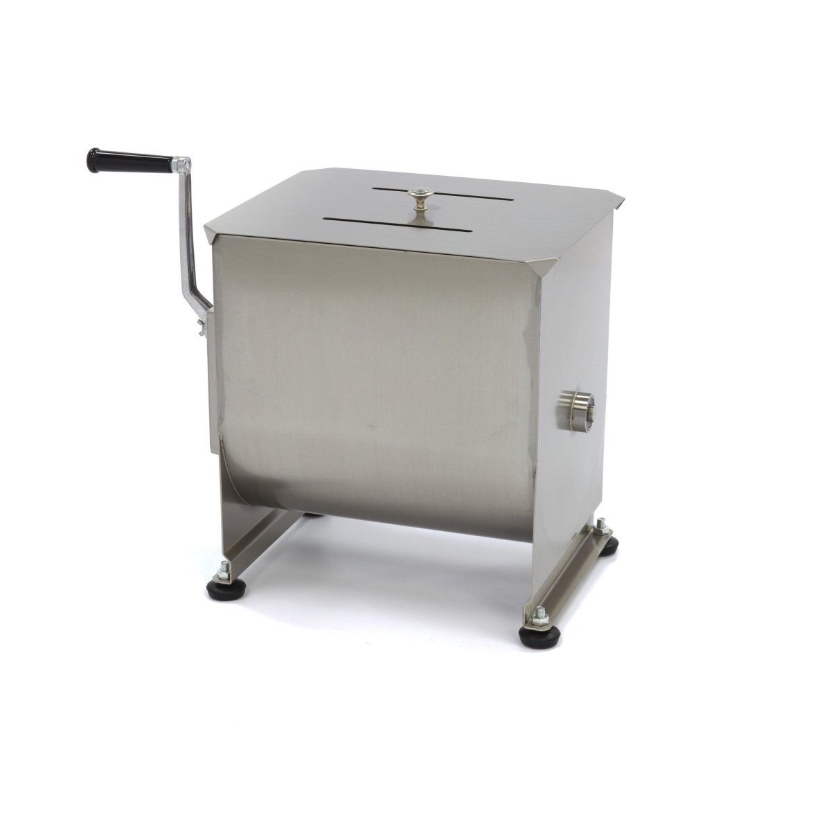 Maxima Meat Mixer 30L - 25kg Meat - Single Axle - RVSVoordeel