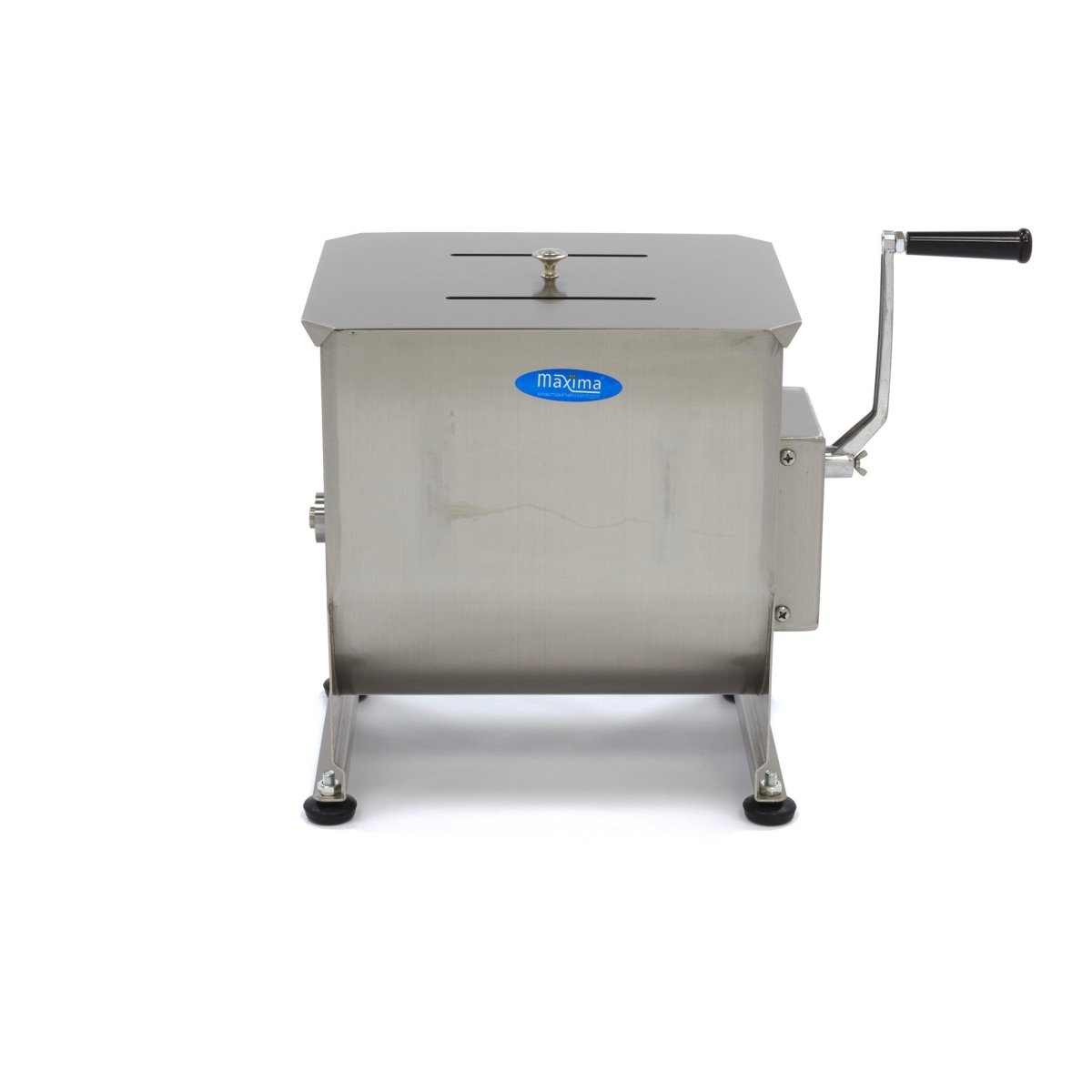 Maxima Meat Mixer 30L - 25kg Meat - Single Axle - RVSVoordeel