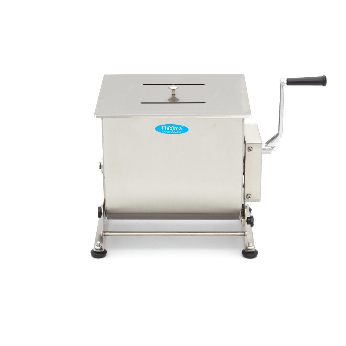 Maxima Meat Mixer 30L - 25kg Meat - Tilting Bowl - Single Axle - RVSVoordeel