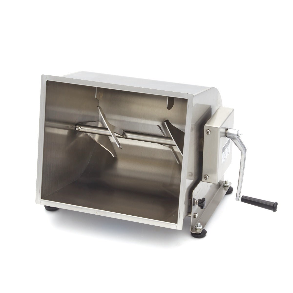 Maxima Meat Mixer 40L - 35kg Meat - Tilting Bowl - Single Axle - RVSVoordeel