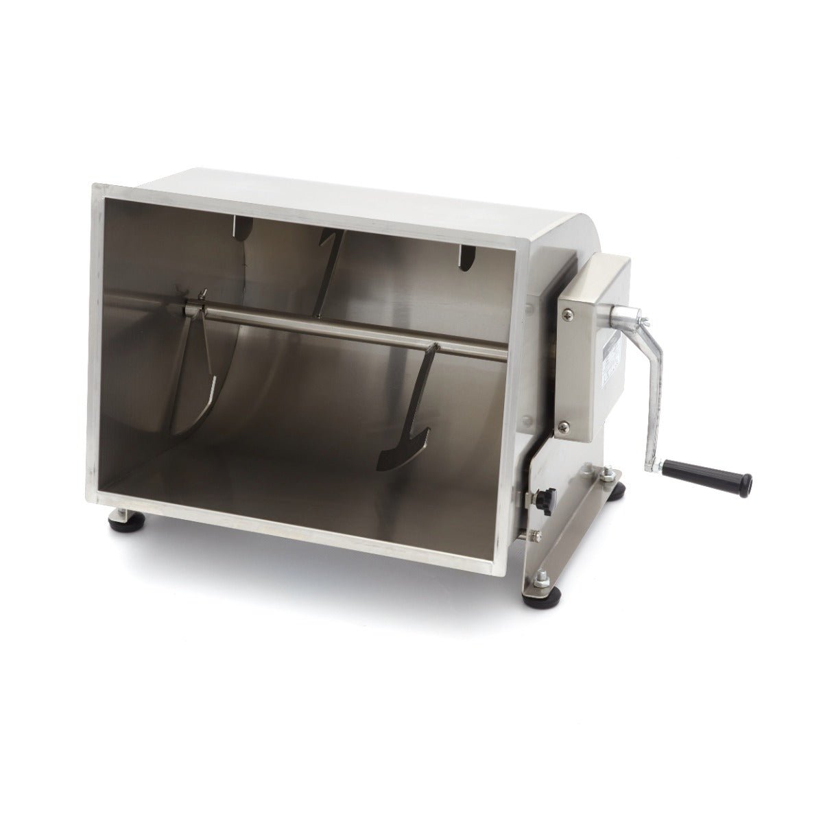 Maxima Meat Mixer 50L - 43kg Meat - Tilting Bowl - Single Axle - RVSVoordeel