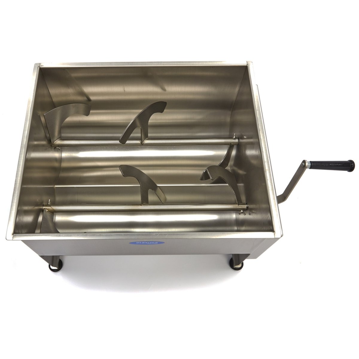 Maxima Meat Mixer 60L - 55kg Meat - Double Axle - RVSVoordeel