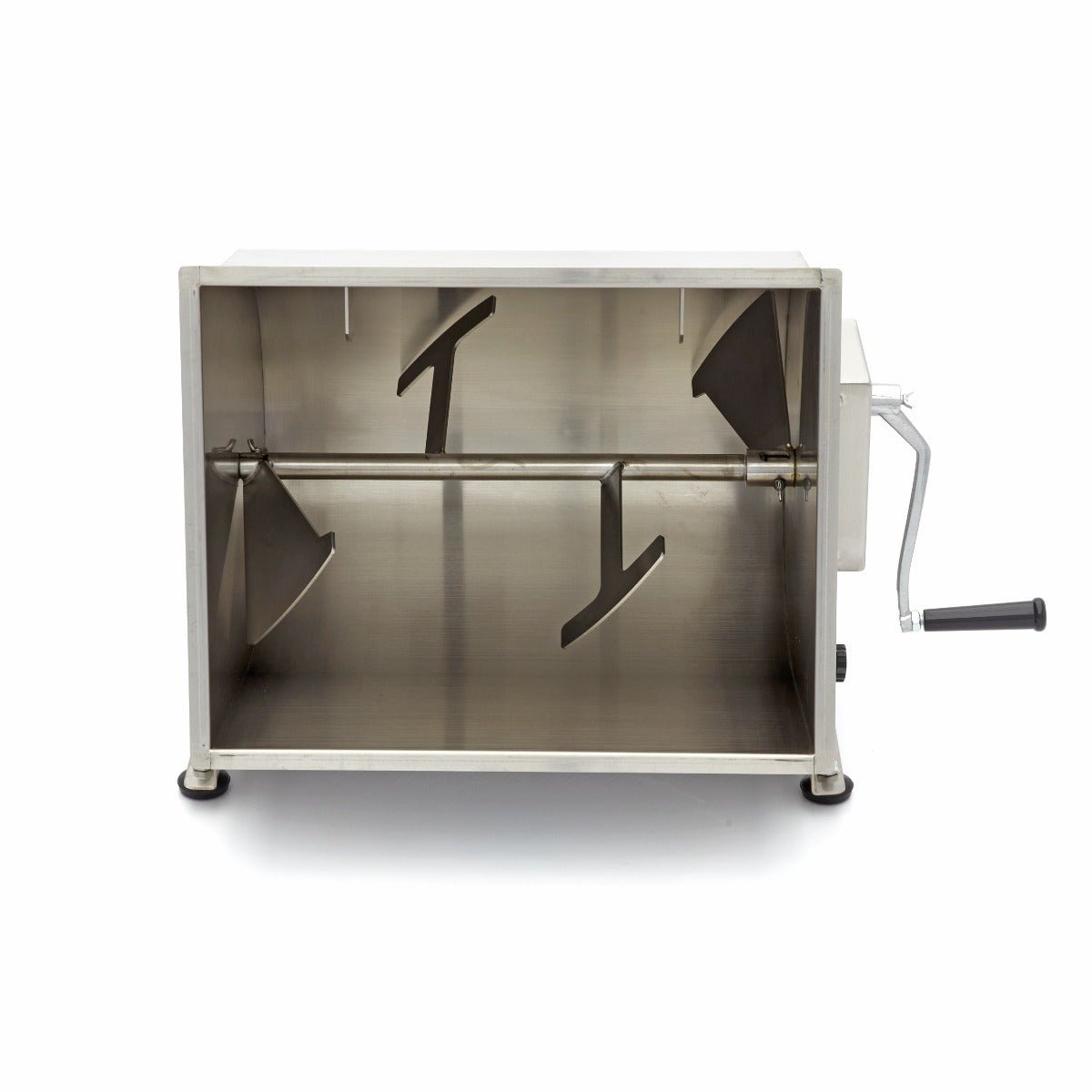 Maxima Meat Mixer 60L - 55kg Meat - Tilting Bowl - Single Axle - RVSVoordeel