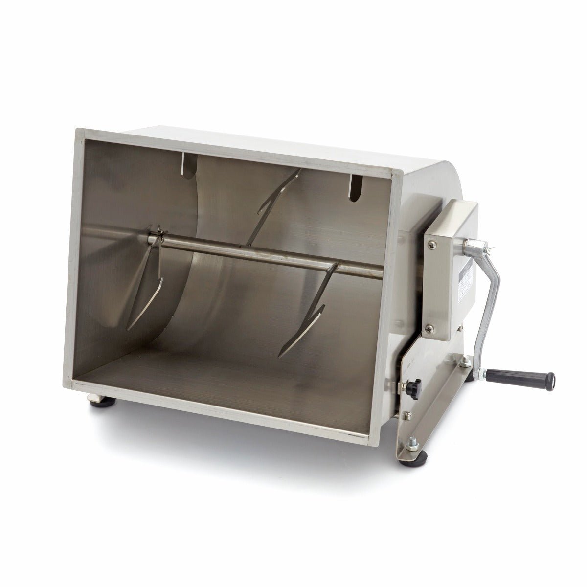 Maxima Meat Mixer 60L - 55kg Meat - Tilting Bowl - Single Axle - RVSVoordeel