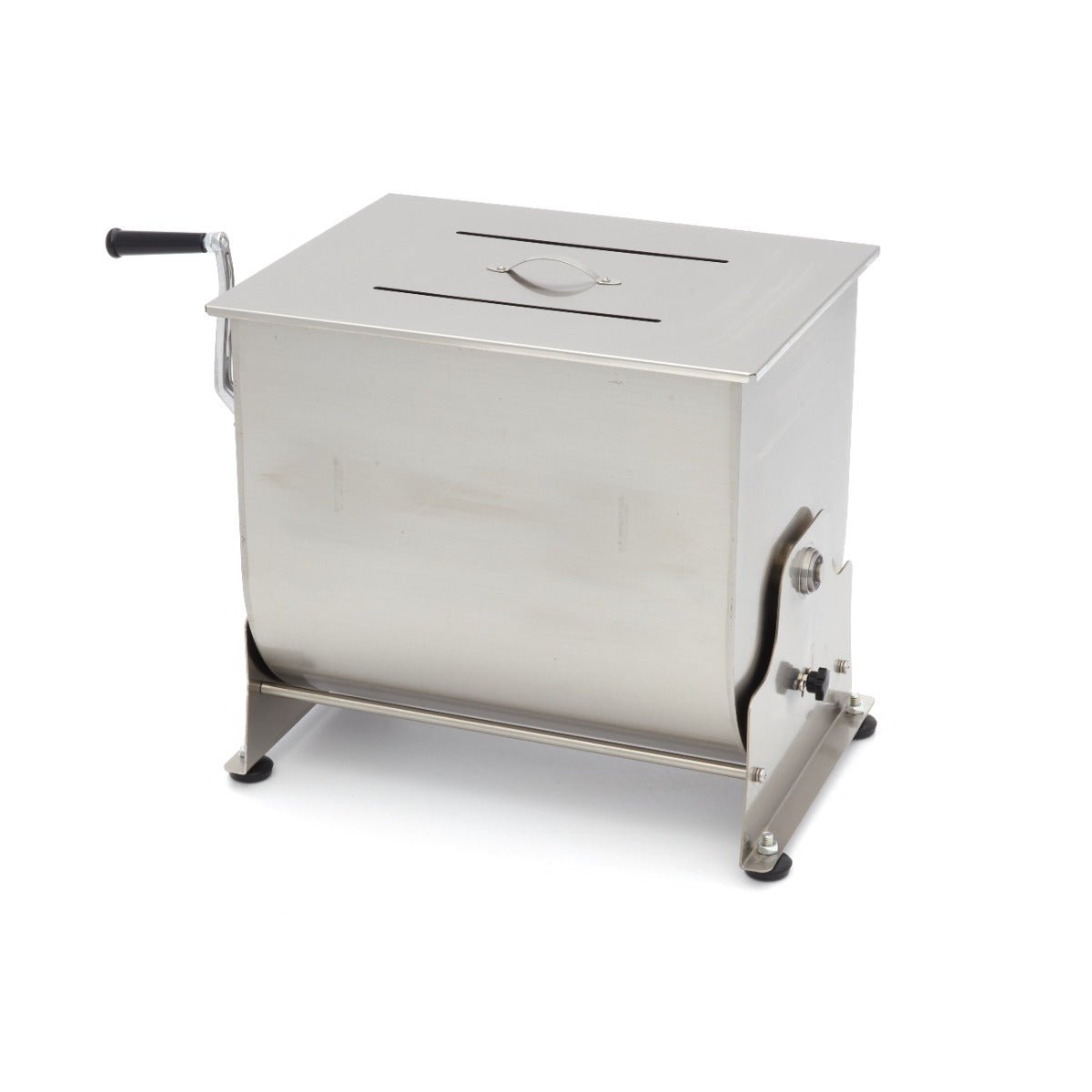 Maxima Meat Mixer 60L - 55kg Meat - Tilting Bowl - Single Axle - RVSVoordeel