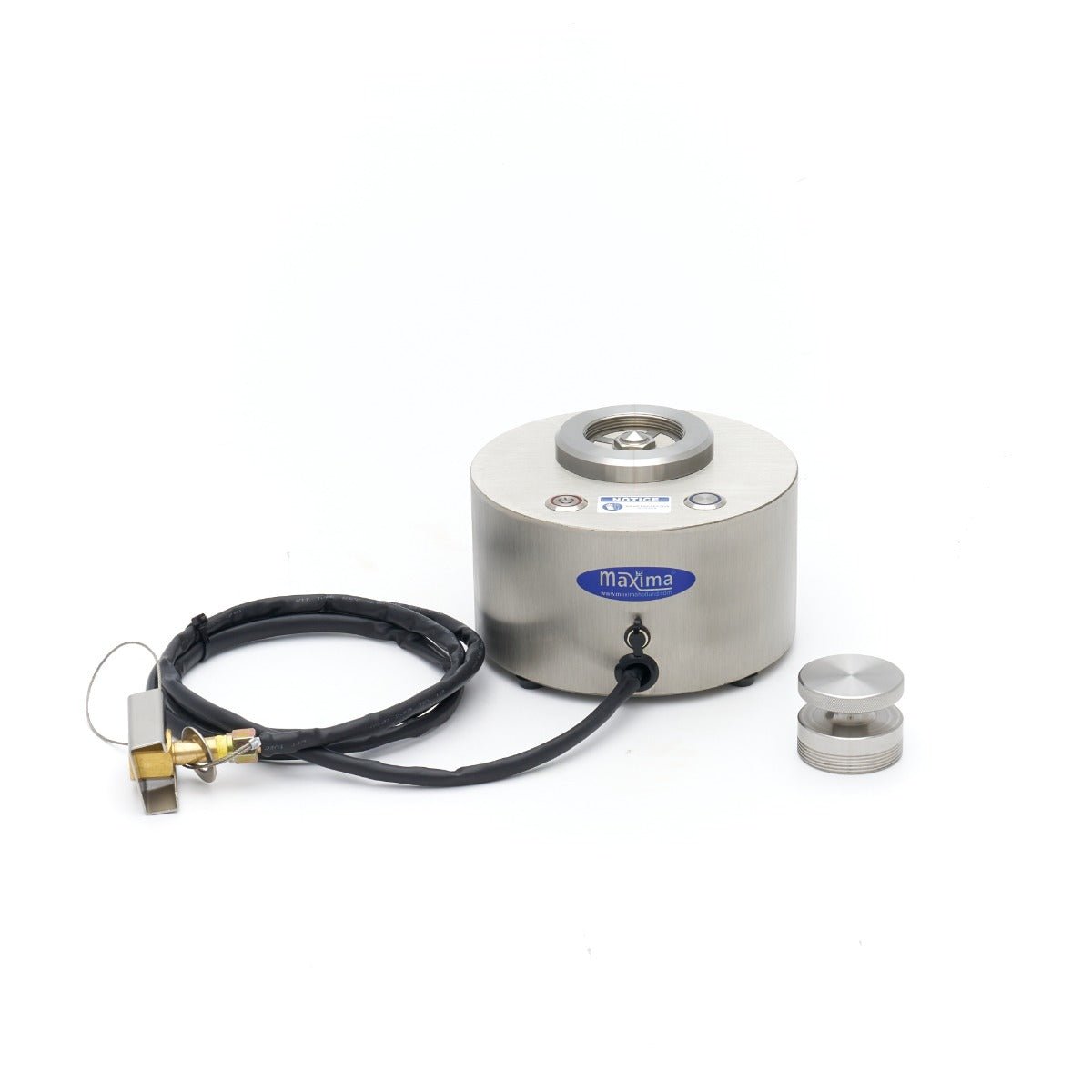 Maxima Mini Dry Ice Machine - Cylinder 5,6 x 2,2 cm - Takes 18 Seconds - RVSVoordeel