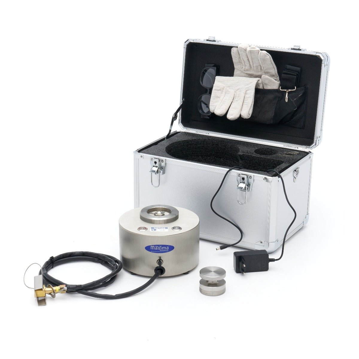 Maxima Mini Dry Ice Machine - Cylinder 5,6 x 2,2 cm - Takes 18 Seconds - RVSVoordeel