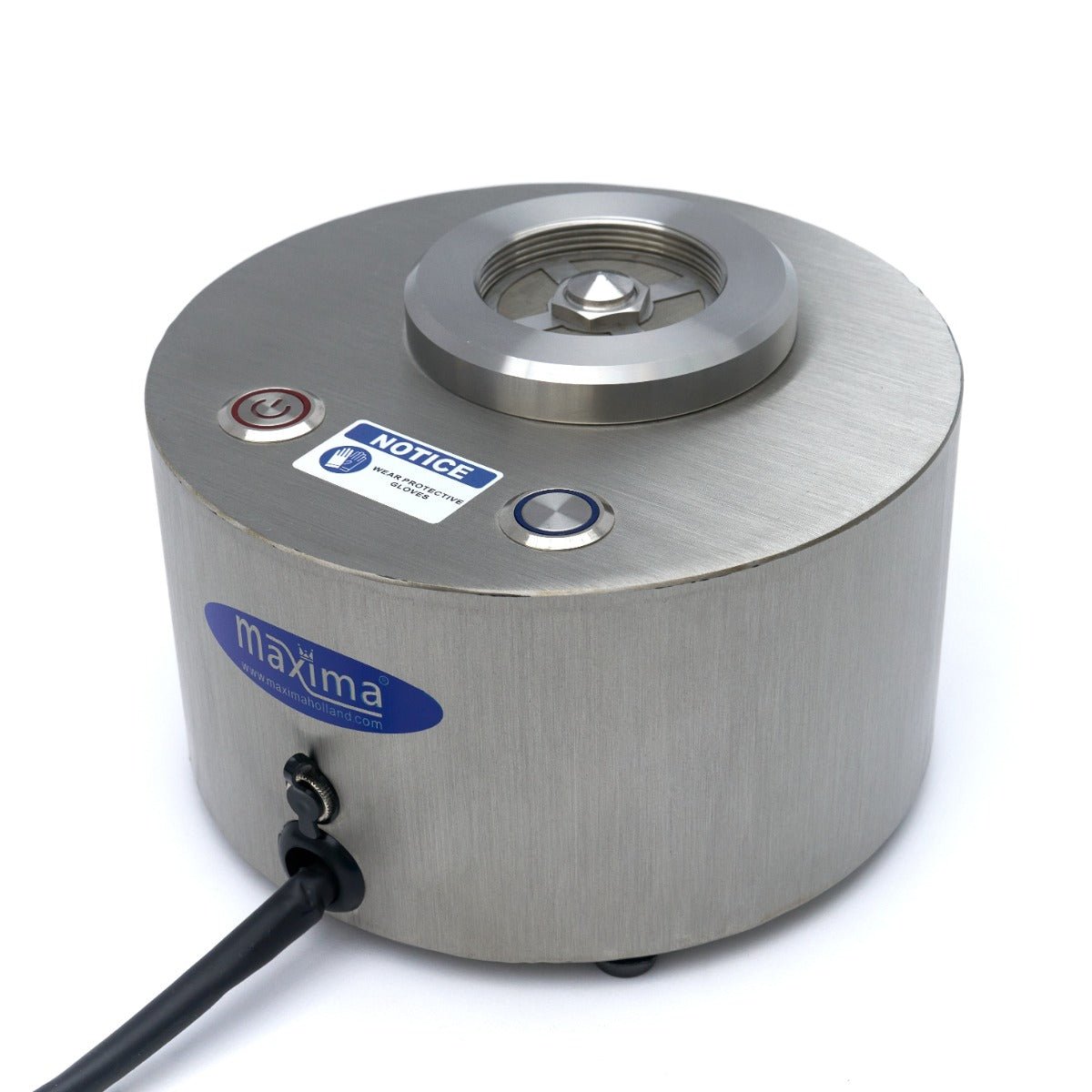 Maxima Mini Dry Ice Machine - Cylinder 5,6 x 2,2 cm - Takes 18 Seconds - RVSVoordeel