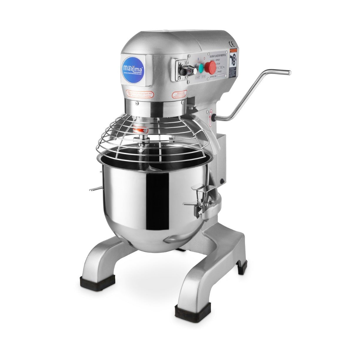 Maxima Planetary Mixer 20L - Up to 10kg Dough - 3 Speeds - RVSVoordeel