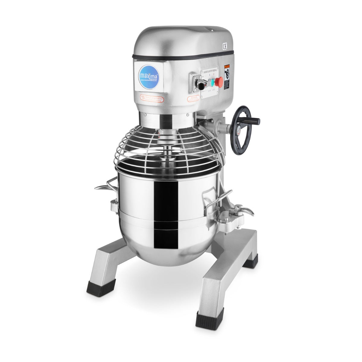 Maxima Planetary Mixer 40L - Up to 20kg Dough - 3 Speeds - RVSVoordeel