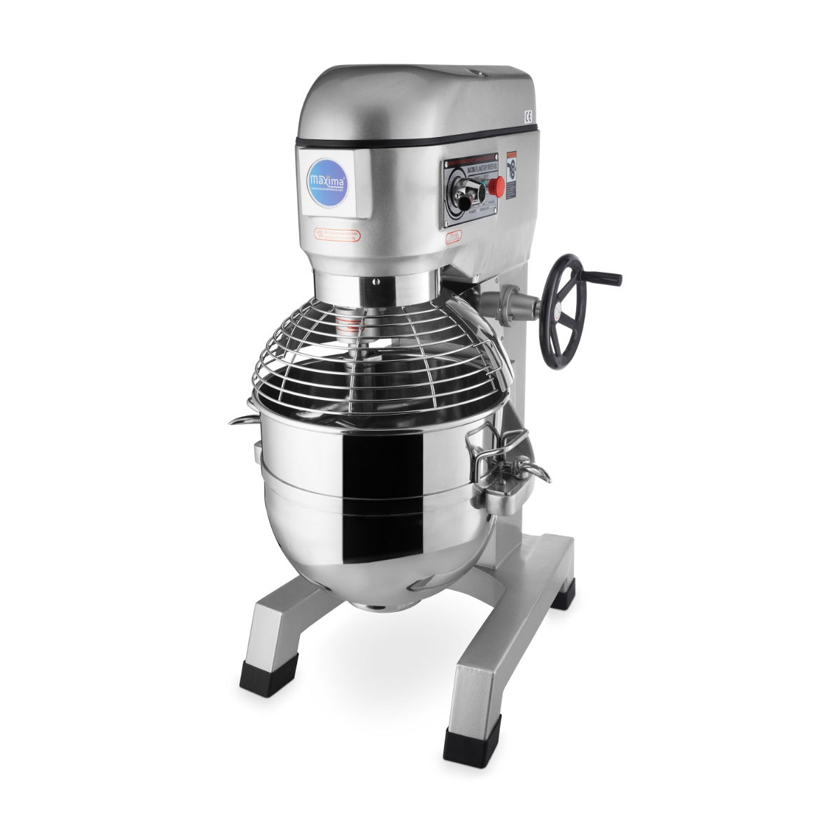 Maxima Planetary Mixer 60L - Up to 30kg Dough - 3 Speeds - RVSVoordeel