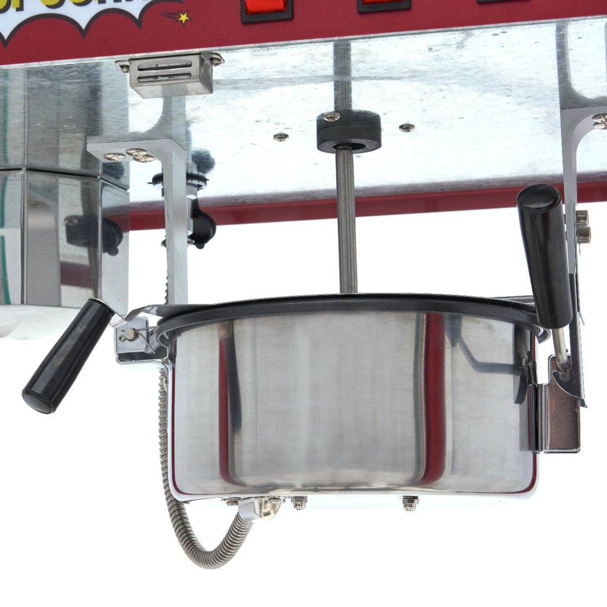 Maxima Popcorn Machine + - 3kg Popcorn per hour - RVSVoordeel