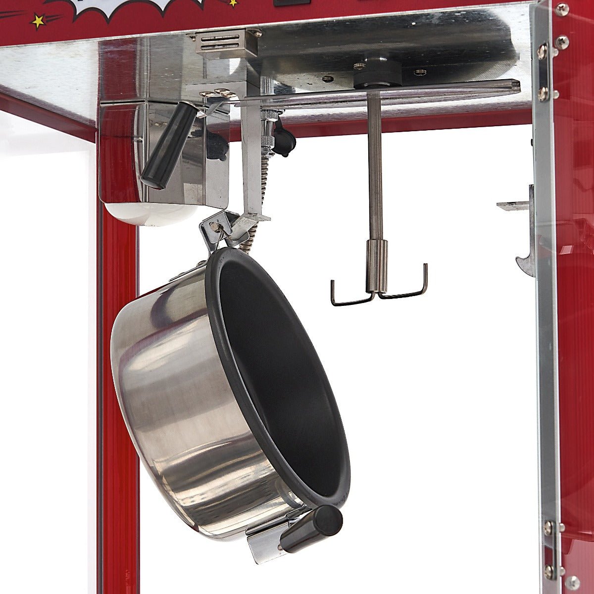 Maxima Popcorn Machine + - 3kg Popcorn per hour - RVSVoordeel