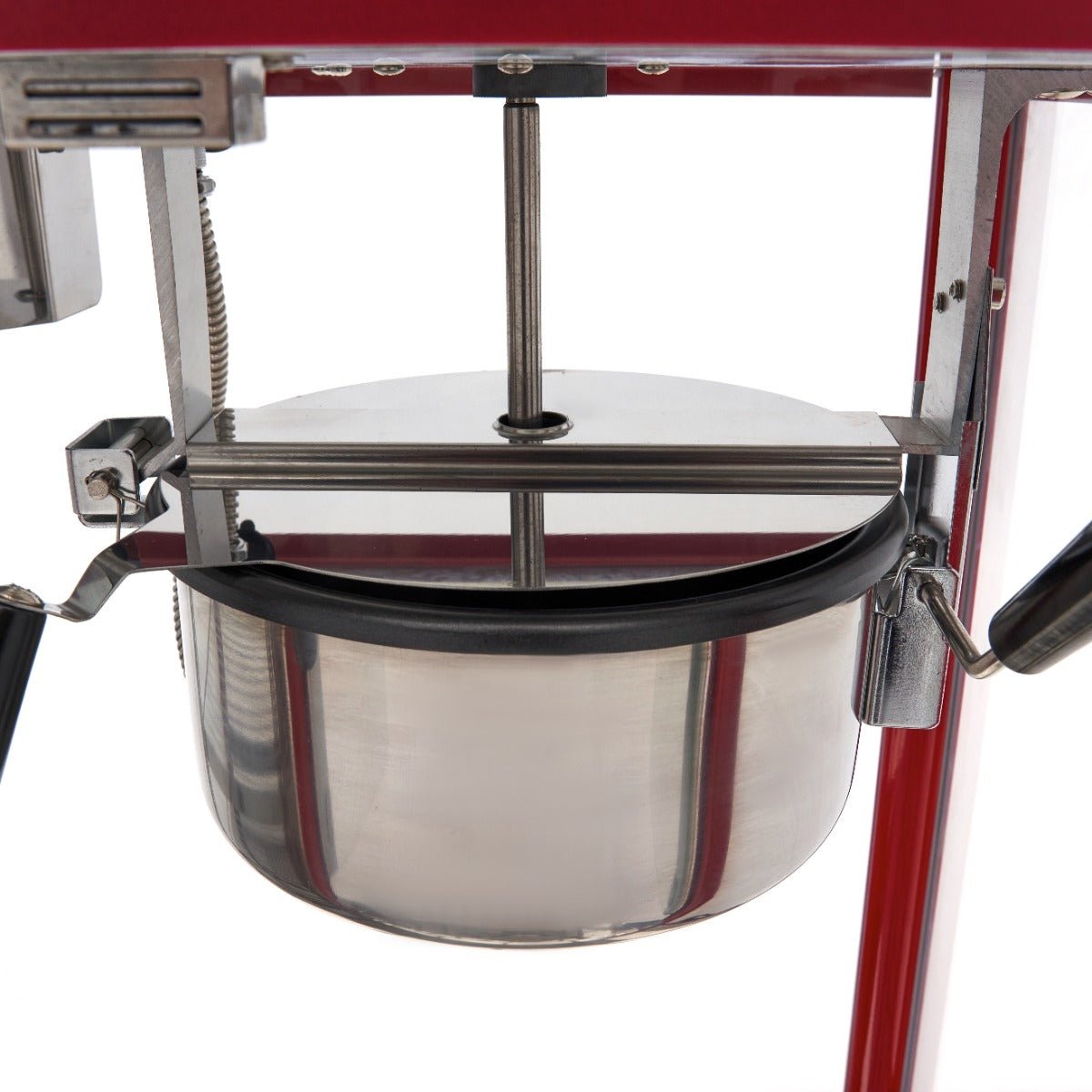 Maxima Popcorn Machine with Heated Showcase + - 3kg Popcorn per hour - RVSVoordeel