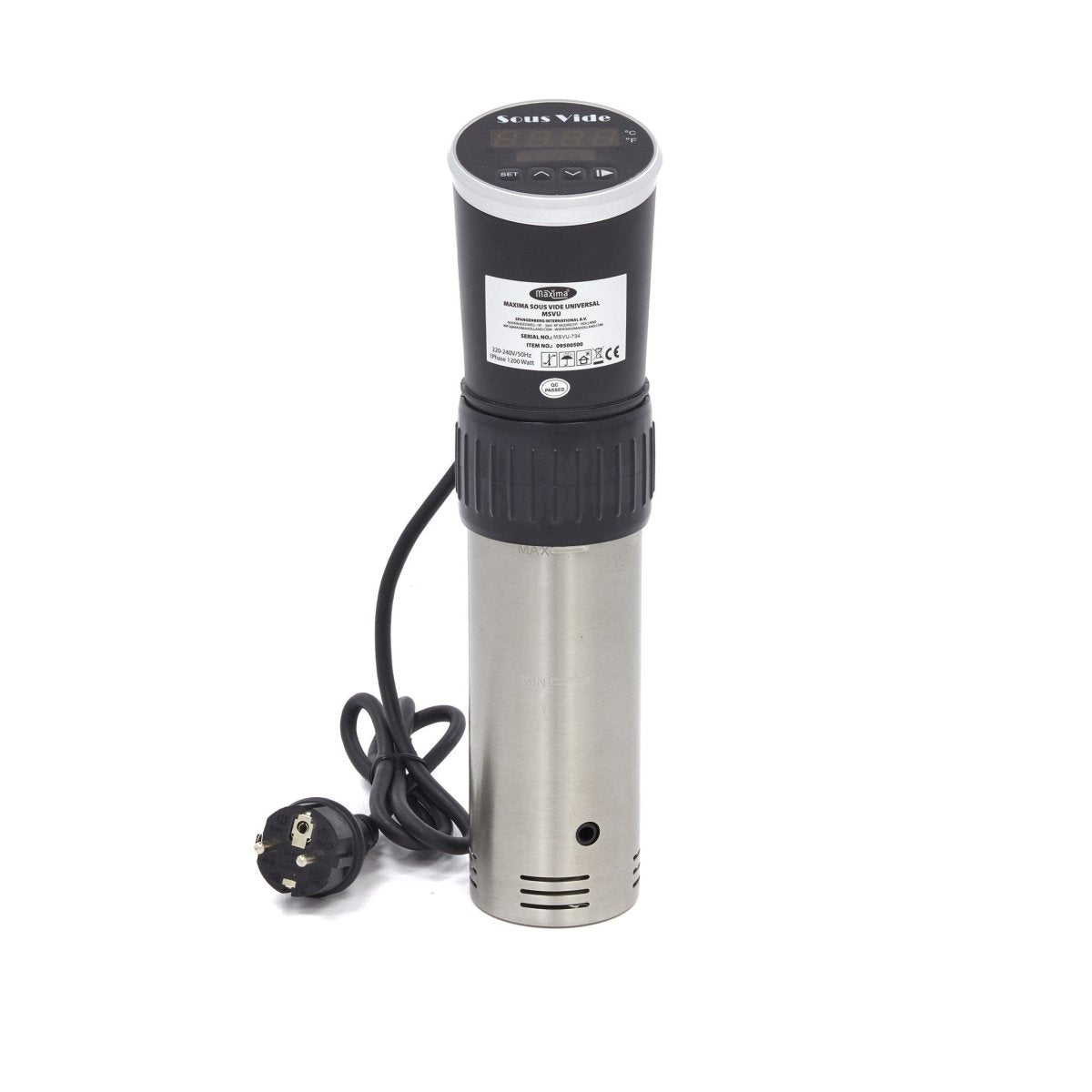 Maxima Sous Vide Stick - 20L Capacity - Pumps 8L/min - RVSVoordeel