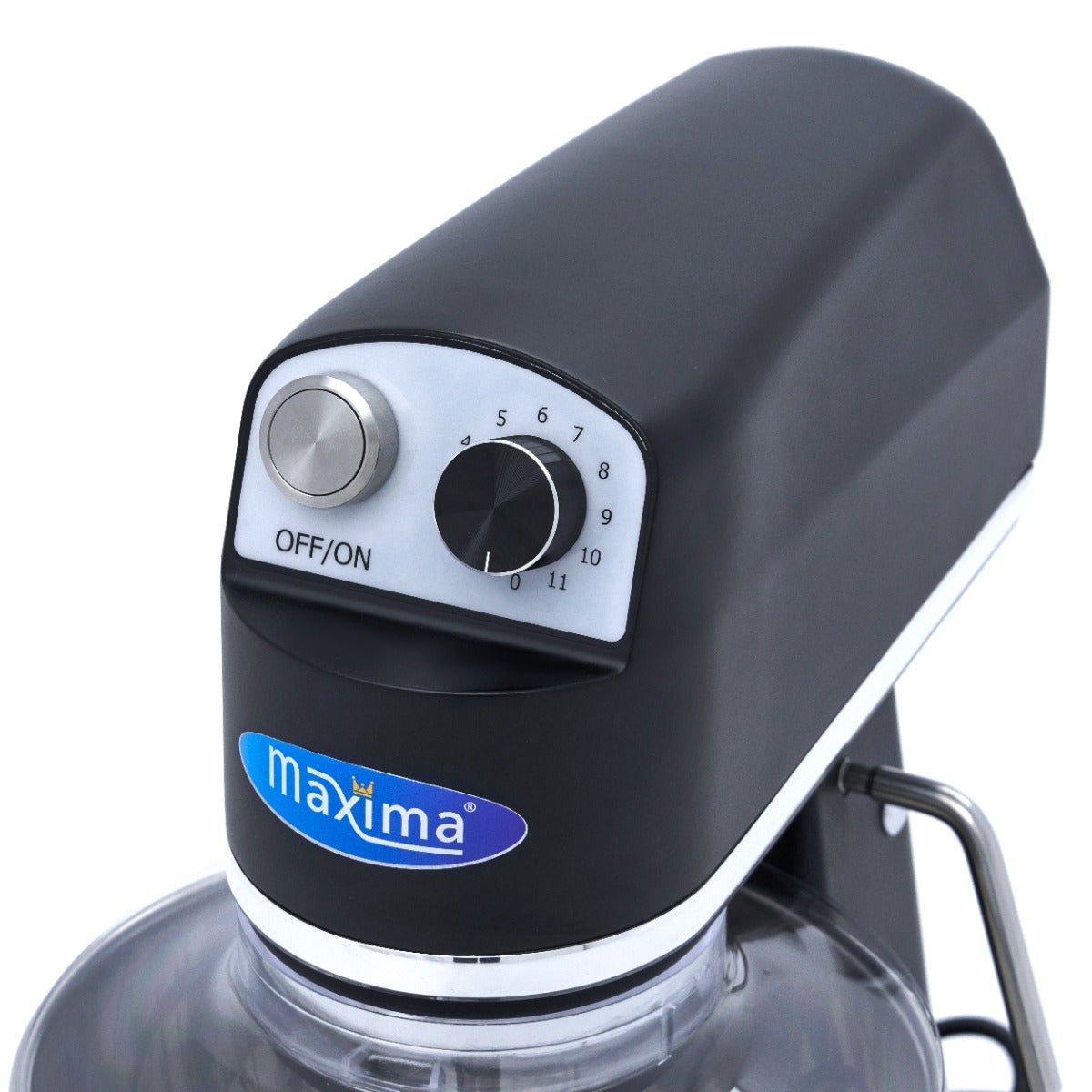 Maxima Stand Mixer 7L Black Matt - Up to 2kg Dough - 11 Speeds - RVSVoordeel