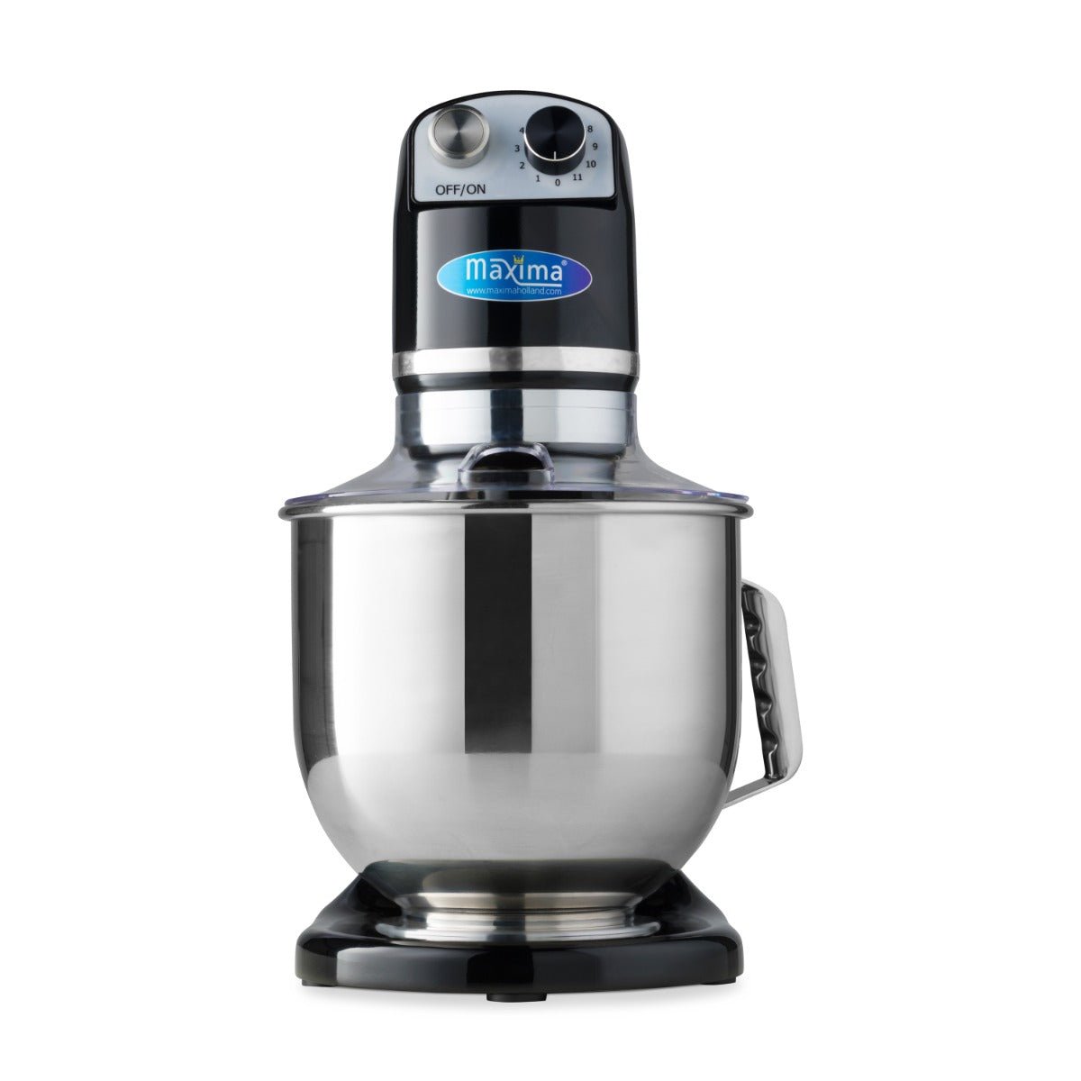 Maxima Stand Mixer 7L Black - Up to 2kg Dough - 11 Speeds - RVSVoordeel