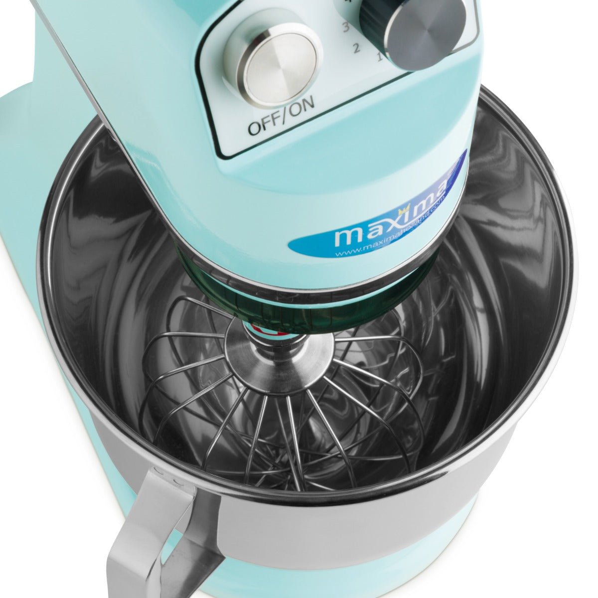 Maxima Stand Mixer 7L Blue - Up to 2kg Dough - 11 Speeds - RVSVoordeel