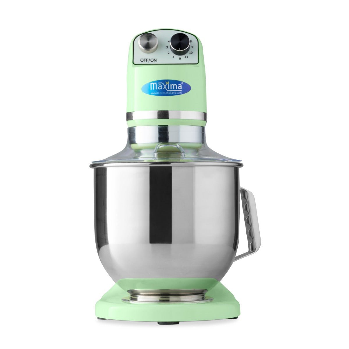 Maxima Stand Mixer 7L Green - Up to 2kg Dough - 11 Speeds - RVSVoordeel