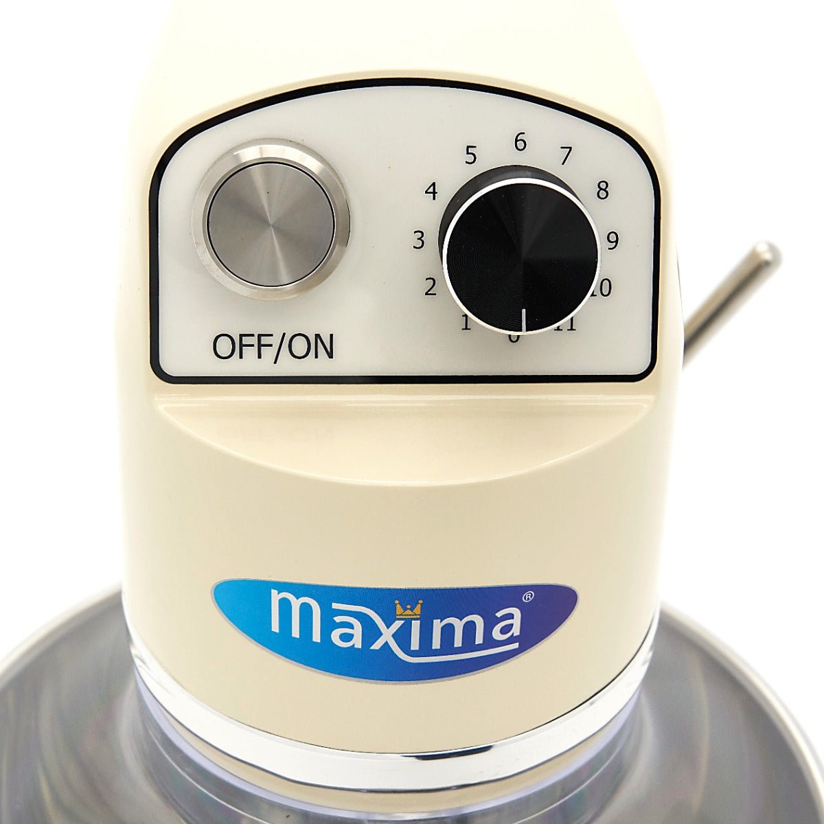 Maxima Stand Mixer 7L Ivory - Up to 2kg Dough - 11 Speeds - RVSVoordeel