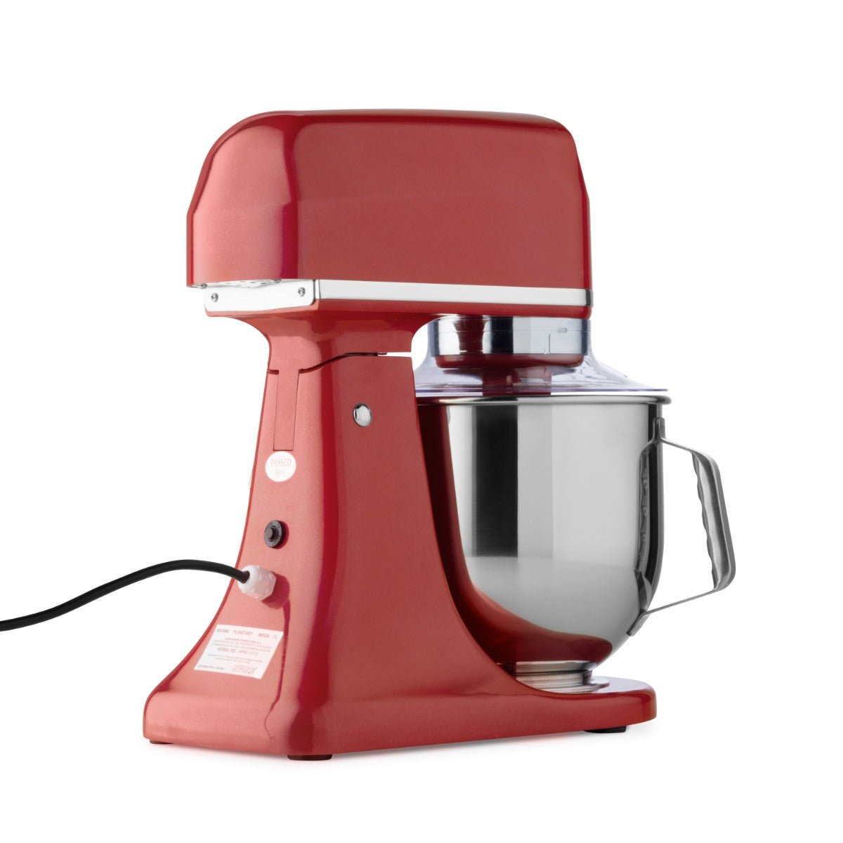 Maxima Stand Mixer 7L Raspberry Red - Up to 2kg Dough - 11 Speeds - RVSVoordeel
