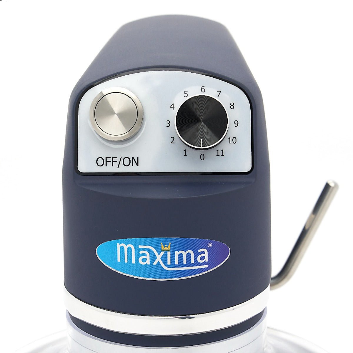 Maxima Stand Mixer 7L Steel Blue Matt - Up to 2kg Dough - 11 Speeds - RVSVoordeel
