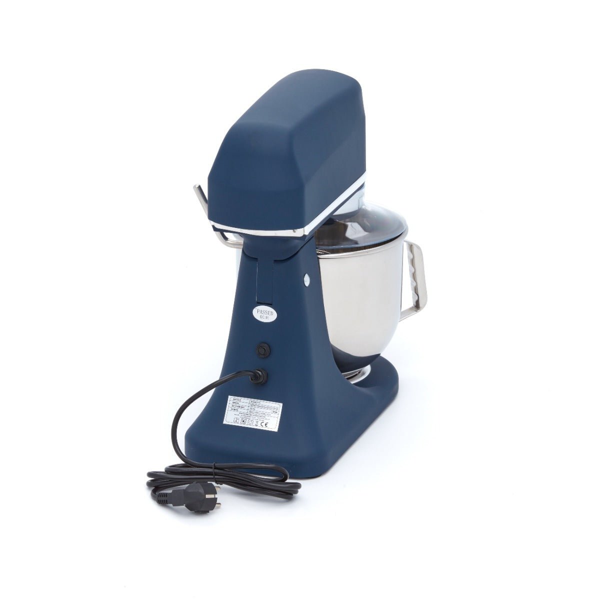 Maxima Stand Mixer 7L Steel Blue Matt - Up to 2kg Dough - 11 Speeds - RVSVoordeel