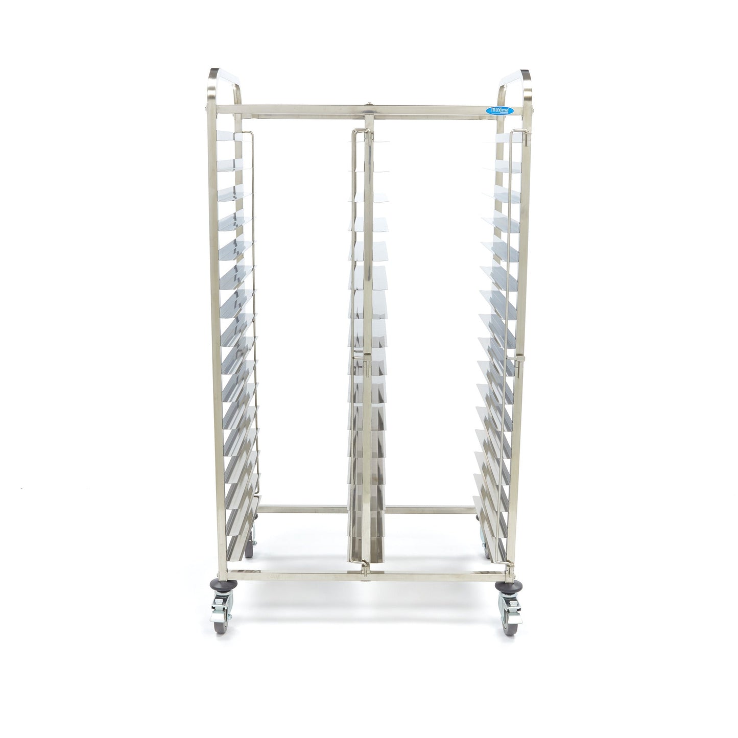 Maxima Tray Trolley - Bakerynorm - Fits 32 x Trays (60 x 40cm) - excl Trays - RVSVoordeel