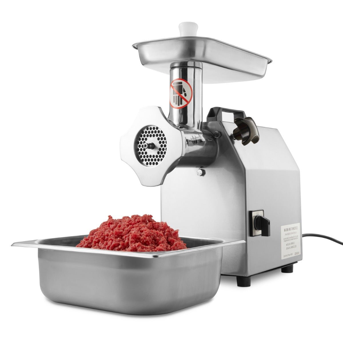 Meat Mincer - up to 220kg/h - RVSVoordeel