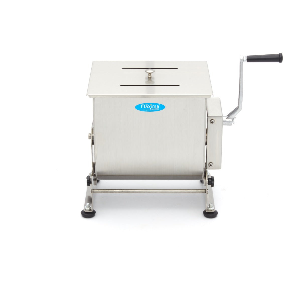 Maxima Vleesmenger 20 L - 16 Kg Vlees - Kantelbare Bak - Enkele As