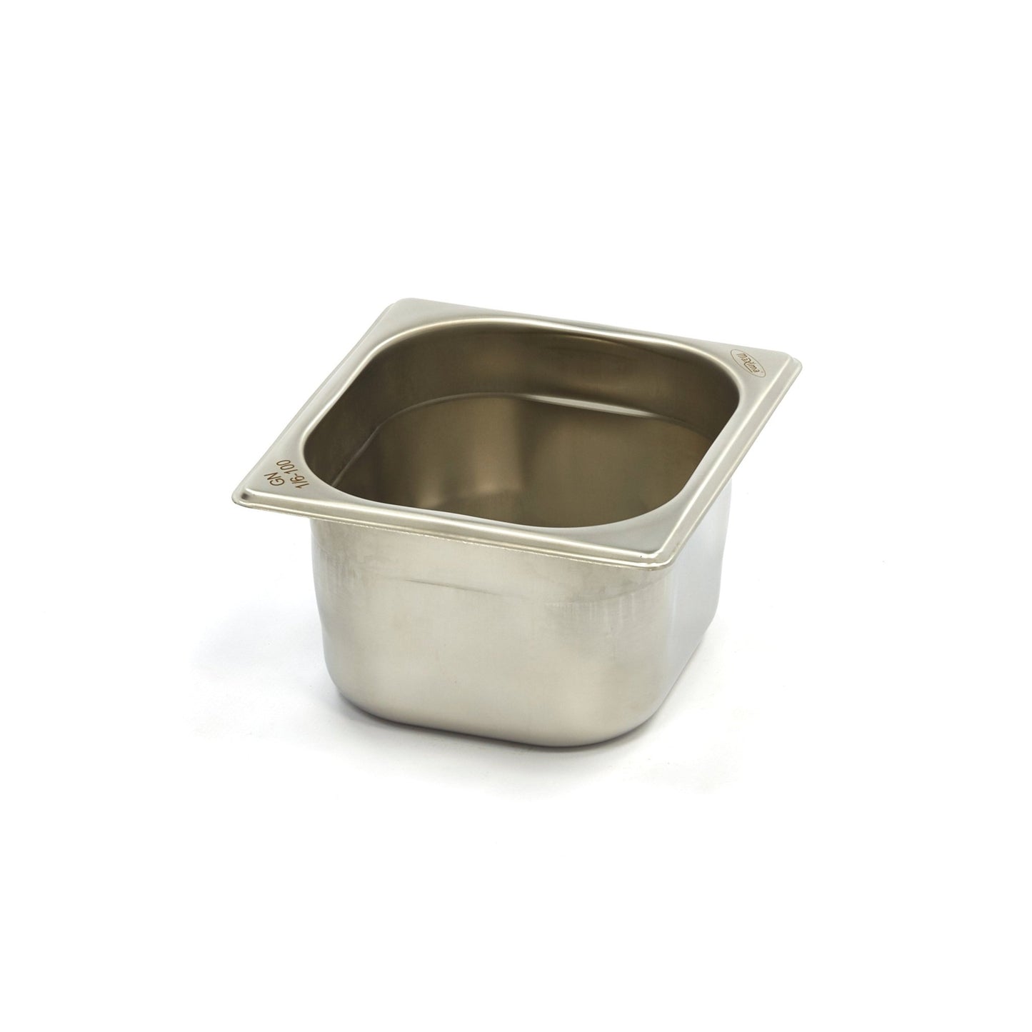 Maxima Gastronorm Container - 1/6 GN - Stainless Steel - RVSVoordeel