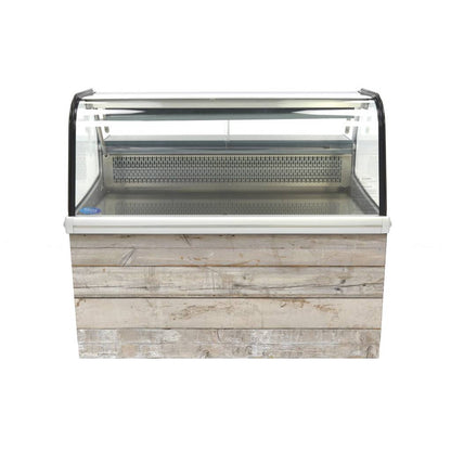 Maxima Koelvitrine - 255 L - 125 cm - met Onderstel