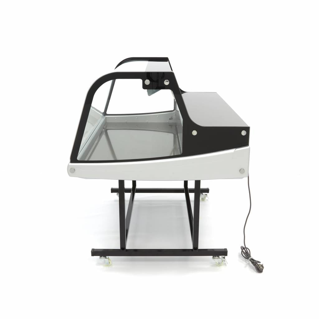 Maxima Koelvitrine - 255 L - 125 cm - met Onderstel