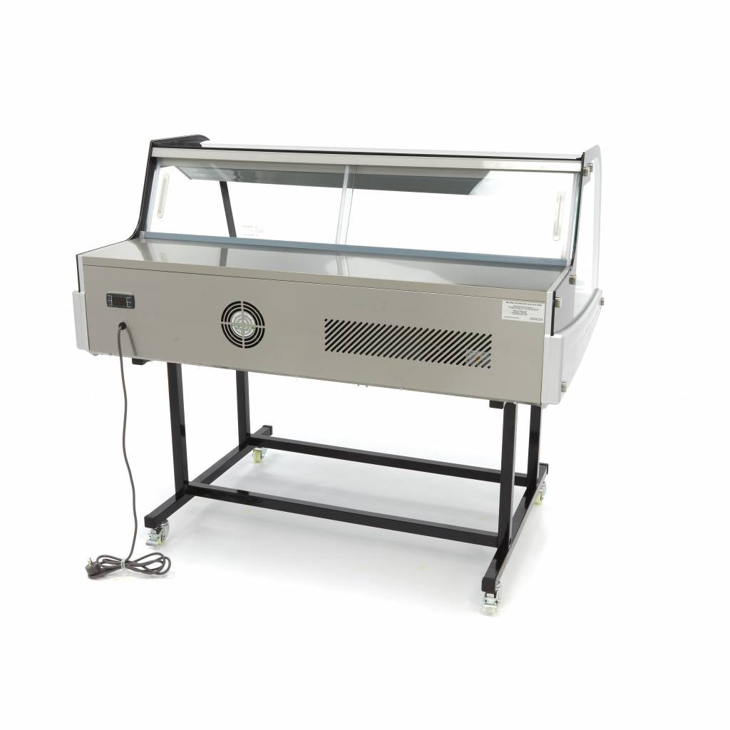 Maxima Koelvitrine - 255 L - 125 cm - met Onderstel