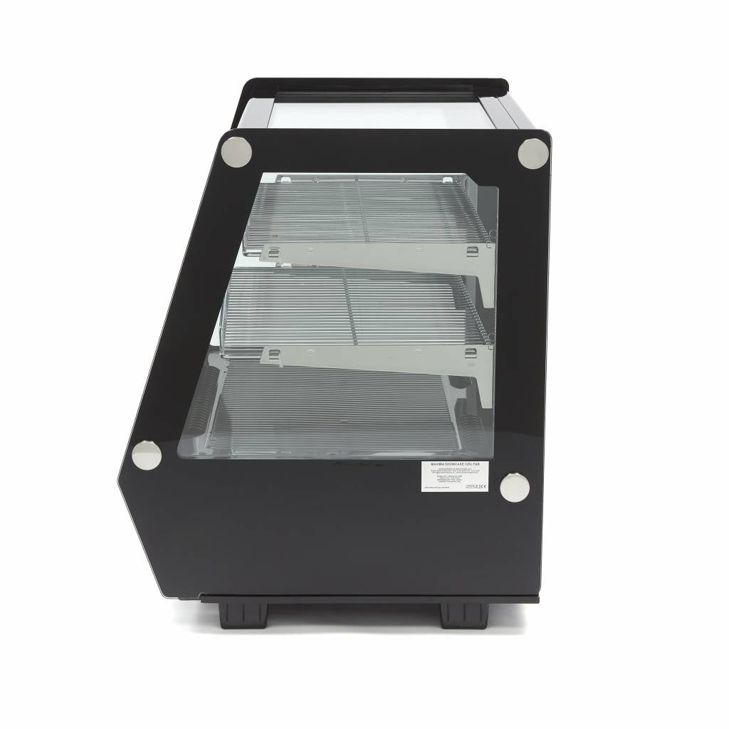 Maxima Display Fridge - 125L - 71cm - Front and Rear Sliding Doors