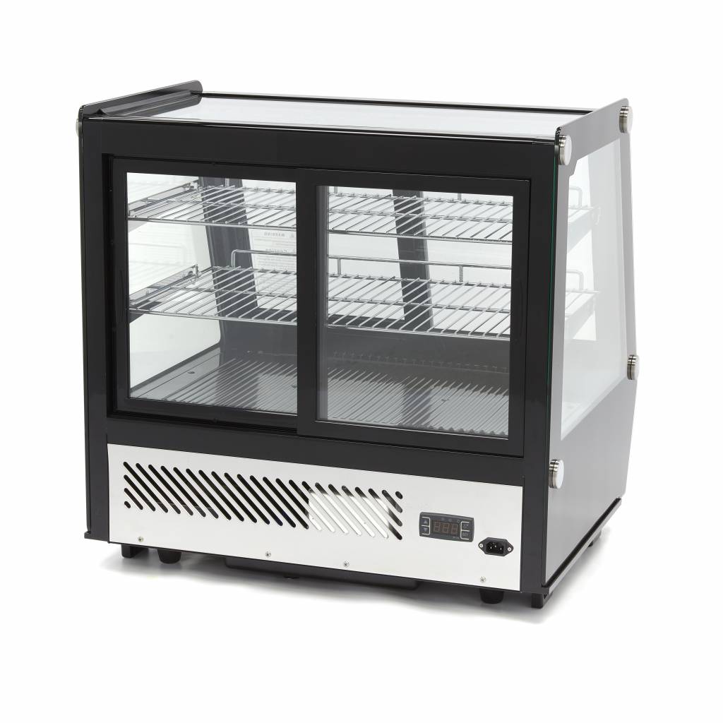 Maxima Display Fridge - 125L - 71cm - Front and Rear Sliding Doors
