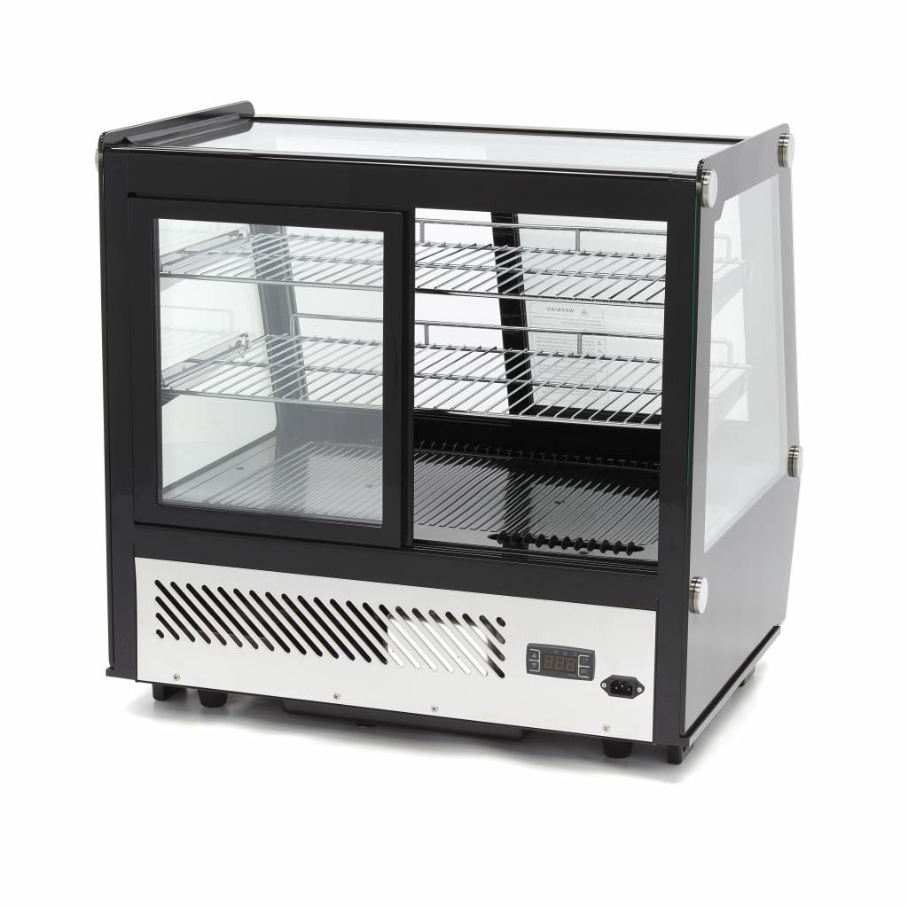 Maxima Display Fridge - 125L - 71cm - Front and Rear Sliding Doors