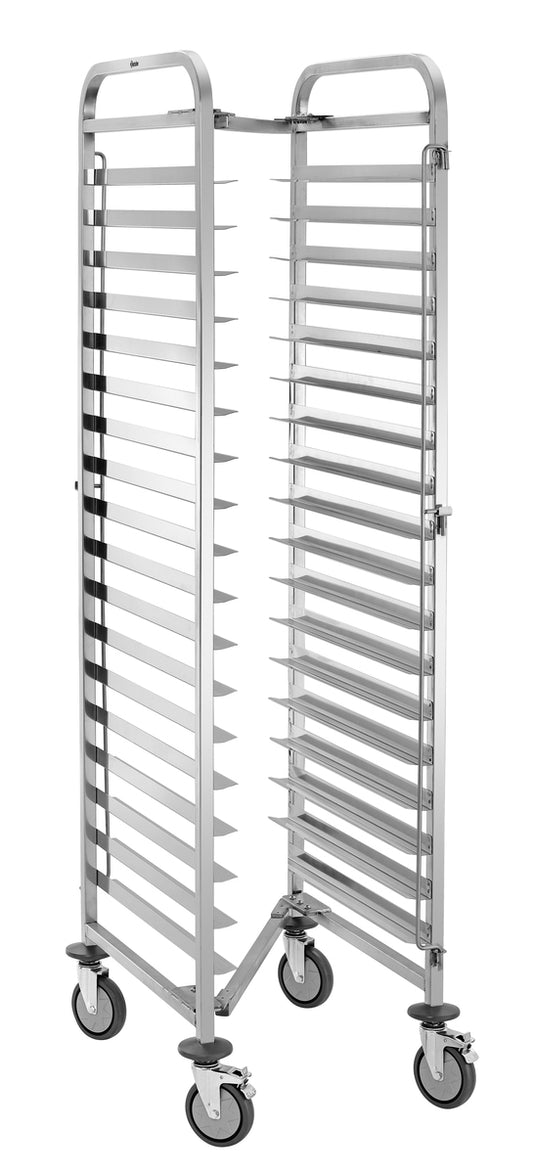 Bartscher Regaalwagen - Bakerynorm - Geschikt voor 18 x Trays (60 x 40cm) - excl bakken