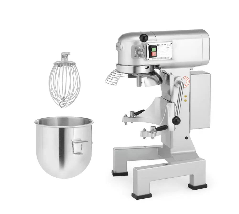 Hendi Planeetmenger 10 L - Tot 4 Kg Deeg - 3 Snelheden
