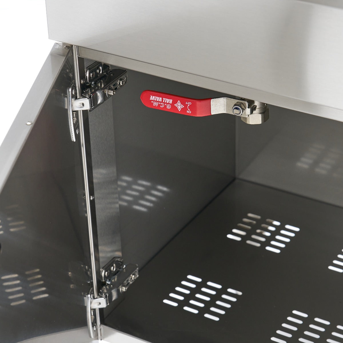 Maxima Frituurpan - 16 L - 1 Mand - met Tapkraan en Opbergruimte - 230V